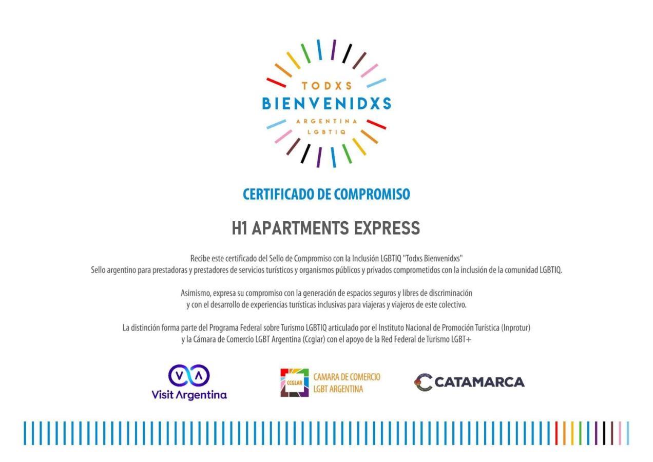 H1 Apartments Hotel San Fernando del Valle de Catamarca Eksteriør billede